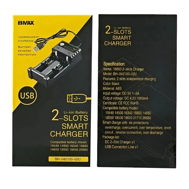 BMAX Li-Ion Smart Battery Charger