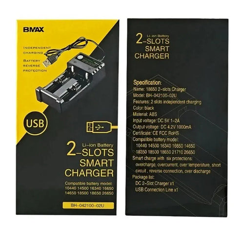 BMAX Li-Ion Smart Battery Charger