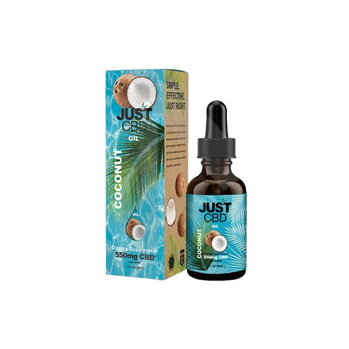 Just CBD - CBD Oil - CBD Tinctures (550mg)