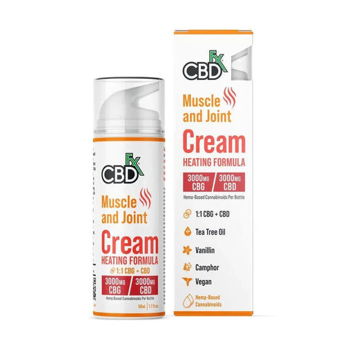 CBD FX Muscle & Joint Cream | Cooling OR Heating 3000mg
