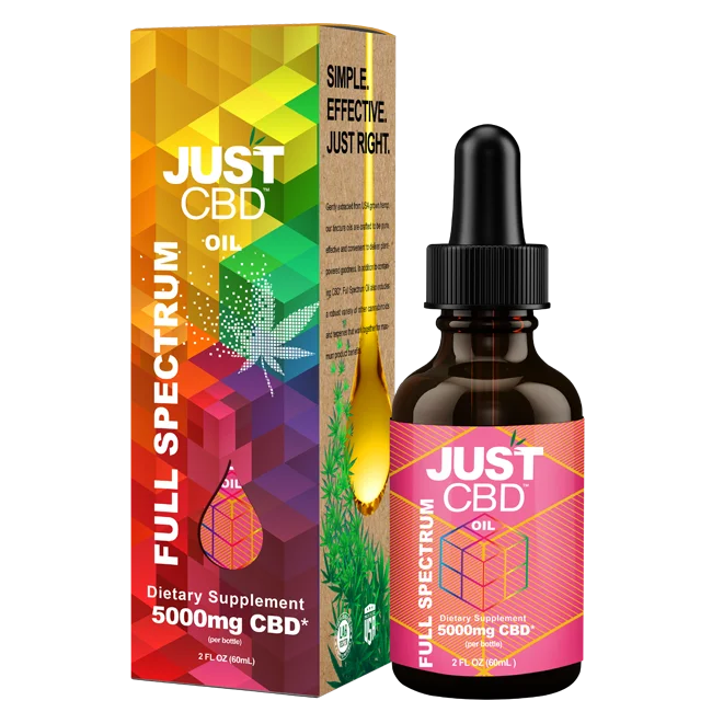 Just CBD - CBD Oil - CBD Tinctures (3000mg)