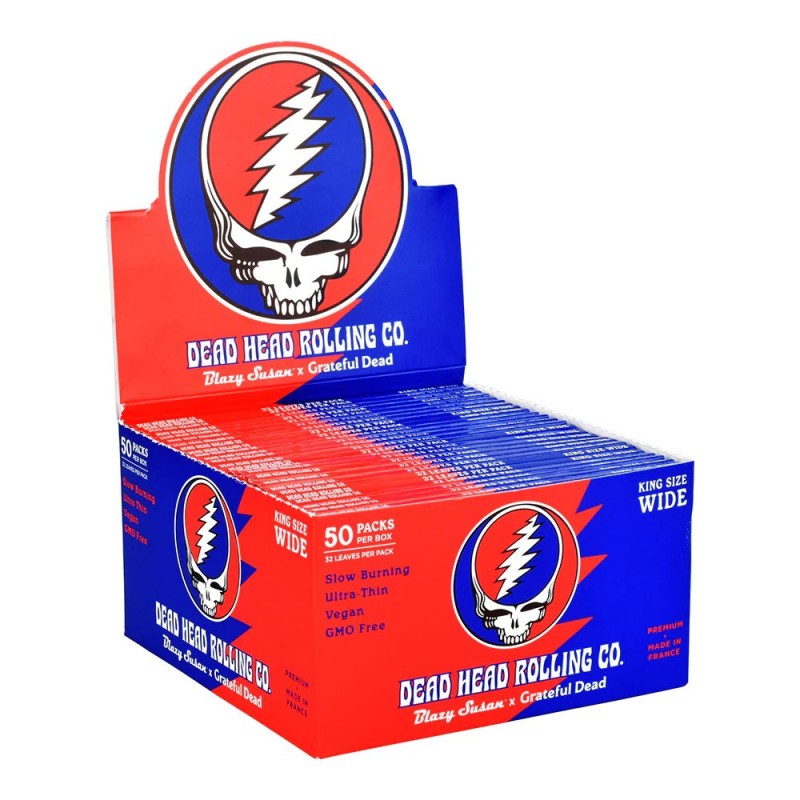 Blazy Susan x Grateful Dead King Size Wide Rolling Papers