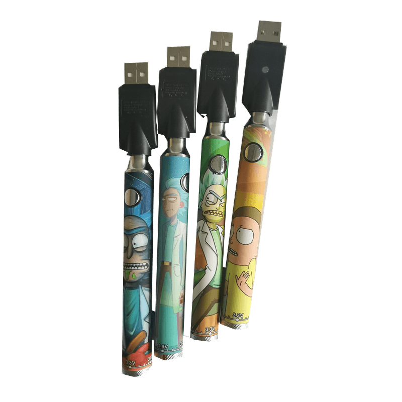 Rick and Morty Twist Slim 510 Battery 400mAh